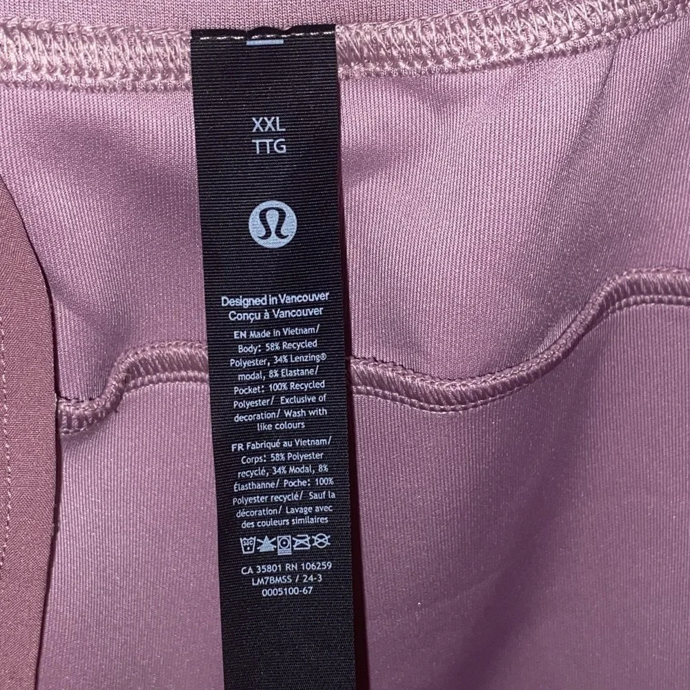 Mens Lululemon Smooth Spacer Short 7